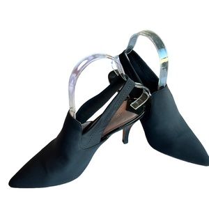 Donald J Pliner Heels Black 8.5 Slingback Stilettos